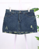 دامن جین کوتاه زنانه 1472 - Image 3