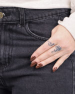 شلوار جین شافل زنانه 1498 - Image 5