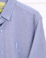 پیراهن آستین بلند شانلی کش سه مردانه 1475 - Image 7