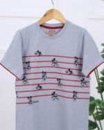 ست تی شرت وشلوارک پنبه ای میکی موس 1531