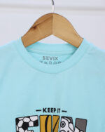 ست تی شرت وشلوارک پنبه ای فوتبالی 1530 - Image 6