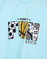 ست تی شرت وشلوارک پنبه ای فوتبالی 1530 - Image 5