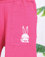 ست تی شرت و شلوارک پنبه‌ای خرگوش 1529 - Image 4