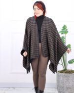 پانچو نوار دارپیچازی زنانه 1527 - Image 7