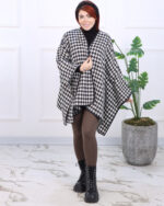 پانچو نوار دارپیچازی زنانه 1527 - Image 4