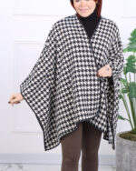 پانچو نوار دارپیچازی زنانه 1527 - Image 3