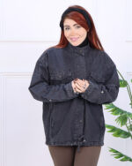 کت جین زاپ دار اسپرت 1525 - Image 2