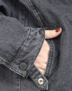 کت جین زاپ دار اسپرت 1525 - Image 4