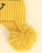 کلاه بافت داخل خز بچه گانه 1523 - Image 4