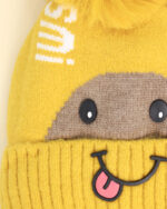 کلاه بافت داخل خز بچه گانه 1523 - Image 5