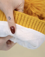 کلاه بافت داخل خز بچه گانه 1523 - Image 2