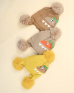 کلاه بافت داخل خز بچه گانه 1523 - Image 7