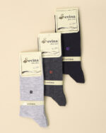 جوراب ساق بلند نخ هندی مردانه  1516