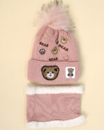 کلاه و گردنی داخل خز گلدوزی تدی  1513 - Image 7