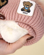 کلاه و گردنی داخل خز گلدوزی تدی  1513 - Image 2