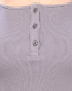 تیشرت آستین کوتاه سه دکمه فانریپ زنانه 1511 - Image 2