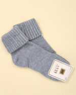 جوراب حوله ای لب برگردان زنانه 1508 - Image 4