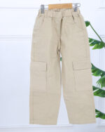 ست بلوز آستین فینگردار و شلوار کتان بچه گانه 1552 - Image 6