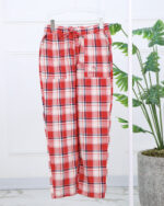 شلوار چهارخانه راحتی مردانه 1466 - Image 6