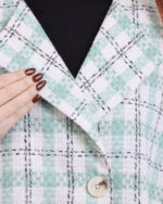 پانچو یقه آمریکایی زنانه 1545 - Image 5