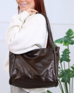 کیف دوشی دسته دار زنانه 1538 - Image 8