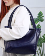 کیف دوشی دسته دار زنانه 1538 - Image 4