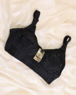 سوتین راه راه مشکی 1491