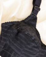 سوتین راه راه مشکی 1491 - Image 4