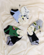 پک دو عددی جوراب مچی بچه گانه طرح دار 1487 - Image 4