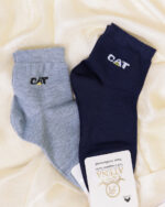 پک دو عددی جوراب نیم ساق مردانه 1483 - Image 3