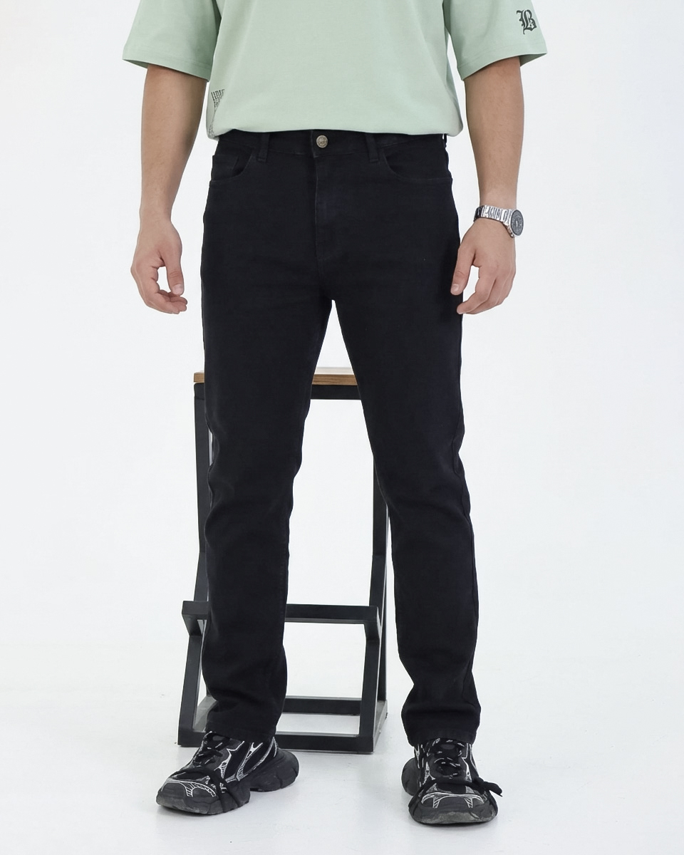 Untitled-18 شلوار جین راسته مردانه 1473 - Image 1