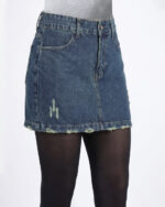 دامن جین کوتاه زنانه 1472 - Image 2