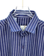 پیراهن لینن راه راه آستین بلند مردانه 1565 - Image 5