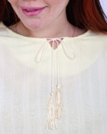 تونیک یقه کوبایی زنانه 1571 - Image 4