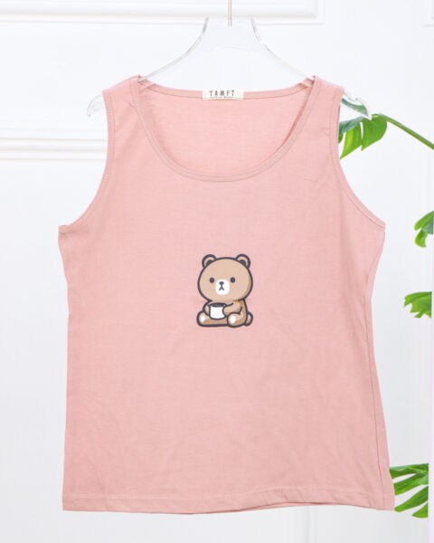 تاپ چاپی فانتزی خرس زنانه 1574