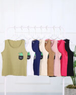 تاپ چاپی فانتزی جیب زنانه 1576 - Image 2