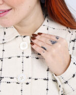 کت یقه BB زنانه 1577 - Image 3