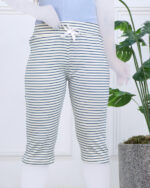 شلوارک پنبه ای زنانه راه راه 1605