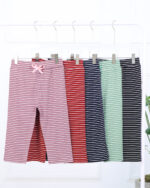 شلوارک پنبه ای زنانه راه راه 1605 - Image 4