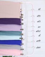 شال حریر رنگی زنانه 1600 - Image 4