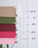 روسری مینی چاپی خال خالی زنانه 1598 - Image 4