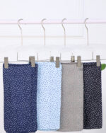 روسری مینی چاپی خال خالی زنانه 1598 - Image 2