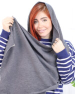 شال پلیسه دور لمه زنانه 1602