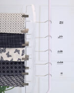 روسری مینی چاپی طرح دار زنانه 1597 - Image 5