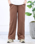 ست تیشرت و شلوار گلکسی چاپی زنانه 1596 - Image 2