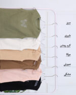 کراپ آستین حلقه ای زنانه پروانه 1594 - Image 5