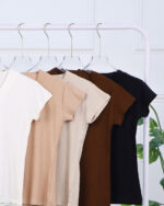 تی شرت یقه هفت زنانه 1593 - Image 2