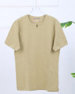 تیشرت یقه کوبایی جودون مردانه 1591 - Image 3