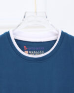 تی شرت آستین کوتاه پنبه ای نواردار مردانه 1589 - Image 3