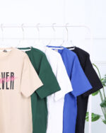 تی شرت یقه گرد آستین کوتاه چاپی مردانه 1588 - Image 4